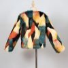 Color Blotch Faux Fur